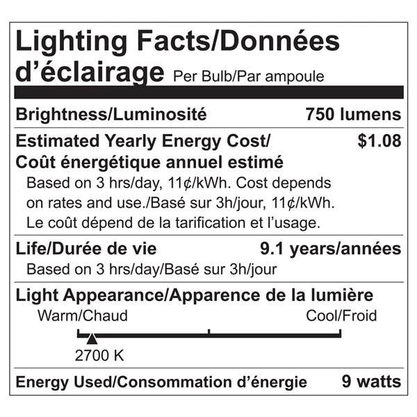 Luminus 60-Watt Equivalent A19 Warm White LED Light Bulbs (24-pack) 3 Luminus 60-Watt Equivalent A19 Warm White LED Light Bulbs (24-pack) - Image 3