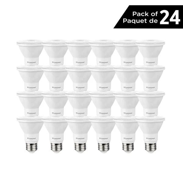 Luminus Basix 50 Watt Equivalent PAR20 Dimmable LED Light Bulb 3000K Bright White (24-Pack) 3 Luminus Basix 50 Watt Equivalent PAR20 Dimmable LED Light Bulb 3000K Bright White (24-Pack) - Image 3