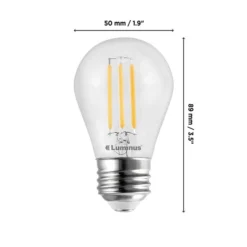 Luminus 25-Watt Equivalent A15 Warm White Dimmable LED Light Bulbs (12-pack) -Globe Lite Shop 330968596 AlternateImage1 l