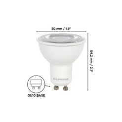 Luminus 35-Watt Equivalent GU10 Bright White Dimmable LED Light Bulbs (12-pack) 7 Luminus 35-Watt Equivalent GU10 Bright White Dimmable LED Light Bulbs (12-pack) -Globe Lite Shop 330968600 AlternateImage1 l