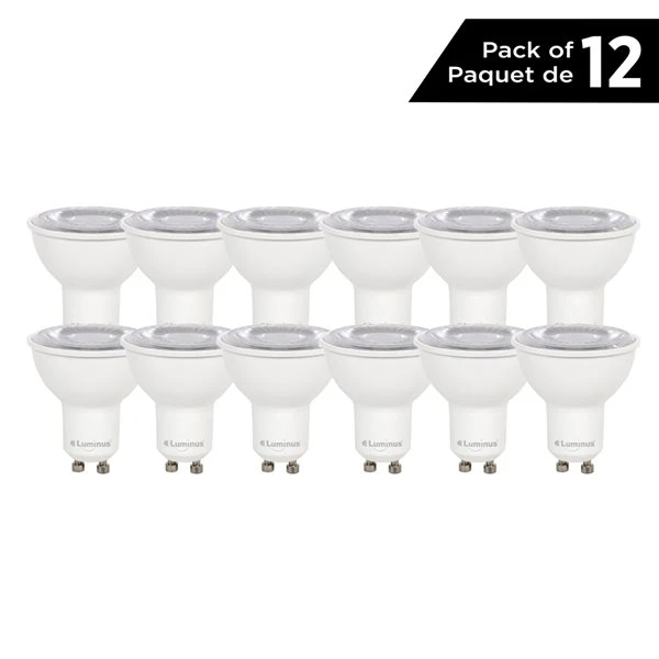 Luminus 35-Watt Equivalent GU10 Bright White Dimmable LED Light Bulbs (12-pack) 4 Luminus 35-Watt Equivalent GU10 Bright White Dimmable LED Light Bulbs (12-pack) - Image 4