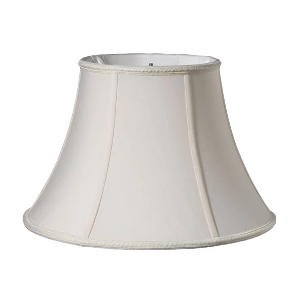 Cloth & Wire 8.25-in X 9.25-in Cream Silk Drum Lamp Shade 1 Cloth & Wire 8.25-in X 9.25-in Cream Silk Drum Lamp Shade