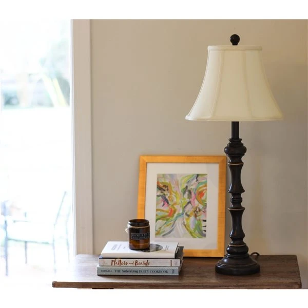 Cloth & Wire 9-in X 12-in Egg Silk Drum Lamp Shade 1 Cloth & Wire 9-in X 12-in Egg Silk Drum Lamp Shade