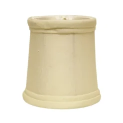 Cloth & Wire 3.25-in X 3-in Egg Silk Drum Lamp Shade - Set Of 6