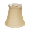 Cloth & Wire 4.25-in X 6-in Natural Silk Bell Lamp Shade - Set Of 6