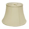Cloth & Wire 13-in X 18-in Egg Silk Bell Lamp Shade