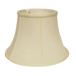 Cloth & Wire 9.5-in X 17.5-in Egg Silk Drum Lamp Shade