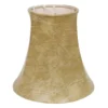 Cloth & Wire 5.75-in X 6-in Parchment Paper Bell Lamp Shade