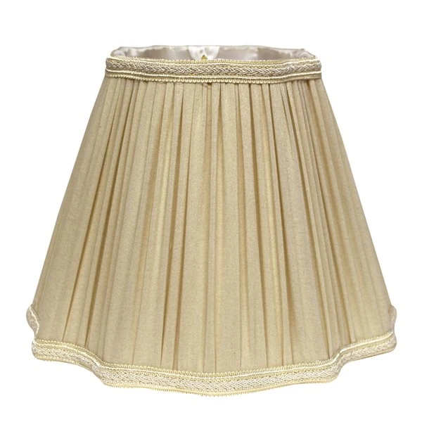 Cloth & Wire 12-in X 16-in Taupe Silk Square Lamp Shade 1 Cloth & Wire 12-in X 16-in Taupe Silk Square Lamp Shade