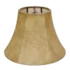 Cloth & Wire 4.25-in X 6-in 04-faux Animal Hide Paper Bell Lamp Shade