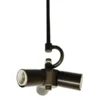 Cloth & Wire Oil Rubbed Bronze Indoor 3-Light Downrod Pendant Stem Light Kit