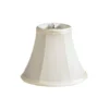 Cloth & Wire 4-in X 5-in Silk Egg Bell Lamp Shade - Set Of 6