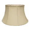 Cloth & Wire 11-in X 19-in Natural Linen Drum Lamp Shade