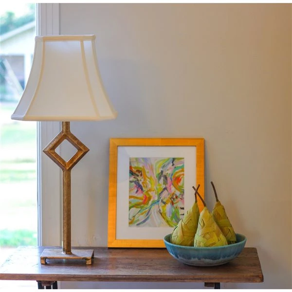 Cloth & Wire 9.5-in X 12-in Egg Silk Bell Lamp Shade 1 Cloth & Wire 9.5-in X 12-in Egg Silk Bell Lamp Shade