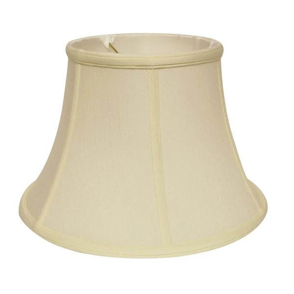 Cloth & Wire 8-in X 12-in Egg Silk Drum Lamp Shade 2 Cloth & Wire 8-in X 12-in Egg Silk Drum Lamp Shade - Image 2