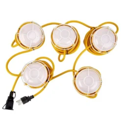 ProYard 5-LED 49.5-ft 40 W Industrial Outdoor String Lights -Globe Lite Shop 330999818 AlternateImage1 l