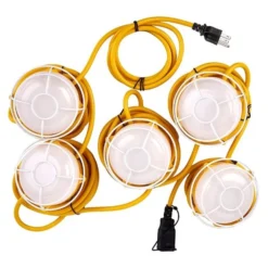 ProYard 5-LED 49.5-ft 40 W Industrial Outdoor String Lights -Globe Lite Shop 330999818 MainImage 001 l