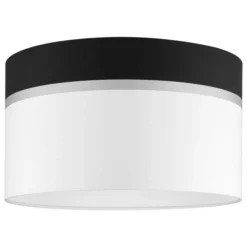 Eglo Santander 8.63-in X 15-in White/Black/Grey Fabric Drum Lamp Shade 8 Eglo Santander 8.63-in X 15-in White/Black/Grey Fabric Drum Lamp Shade -Globe Lite Shop 331021461 MainImage 001 l