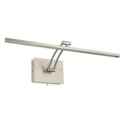 Eglo Doreen 2 Matte Nickel 24.13-in LED Hardwired Or Plug-In Picture Light -Globe Lite Shop 331021635 MainImage 001 l