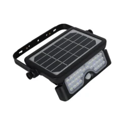 Lightway 500-Lumens/5-Watt Black LED Solar Powered Security Floodlight