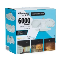 Luminus 400 W Multipurpose LED Low Bay Shop Light -Globe Lite Shop 331024902 AlternateImage5 l