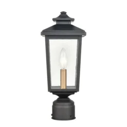 Millennium Lighting Eldrick 14-in Powder Coat Black Transitional Post Lantern -Globe Lite Shop 331031144 AlternateImage4 l