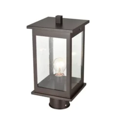 Millennium Lighting Bowton 14.75-in Powder Coat Bronze Transitional Post Lantern -Globe Lite Shop 331031164 AlternateImage2 l