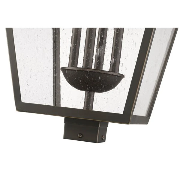 Z-lite Talbot 4-Light 33.75-in Oil Rubbed Bronze Traditional Post Light 2 Z-lite Talbot 4-Light 33.75-in Oil Rubbed Bronze Traditional Post Light - Image 2