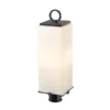 Z-lite Sana 3-Light 26.5-in Black Modern/contemporary Light Post Lantern