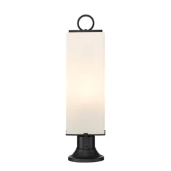 Z-lite Sana 3-Light 28.25-in Black Modern/contemporary Post Light -Globe Lite Shop 331069454 AlternateImage3 l