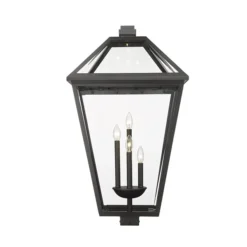 Z-lite Talbot 4-Light 33.75-in Black Traditional Light Post Lantern -Globe Lite Shop 331069514 AlternateImage1 l