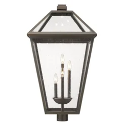 Z-lite Talbot 4-Light 34.25-in Oil Rubbed Bronze Traditional Light Post Lantern -Globe Lite Shop 331069573 AlternateImage1 l