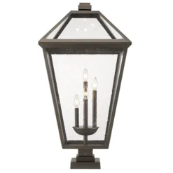 Z-lite Talbot 4-Light 36.75-in Oil Rubbed Bronze Traditional Light Post Lantern 7 Z-lite Talbot 4-Light 36.75-in Oil Rubbed Bronze Traditional Light Post Lantern -Globe Lite Shop 331069687 AlternateImage3 l