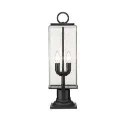 Z-lite Sana 2-Light 22.25-in Black Modern/contemporary Post Light 9 Z-lite Sana 2-Light 22.25-in Black Modern/contemporary Post Light -Globe Lite Shop 331069694 AlternateImage4 l