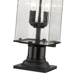 Z-lite Sana 2-Light 22.25-in Black Modern/contemporary Post Light 7 Z-lite Sana 2-Light 22.25-in Black Modern/contemporary Post Light -Globe Lite Shop 331069694 AlternateImage5 l