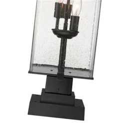 Z-lite Sana 3-Light 28.75-in Black Modern/contemporary Post Light 7 Z-lite Sana 3-Light 28.75-in Black Modern/contemporary Post Light -Globe Lite Shop 331069751 AlternateImage5 l