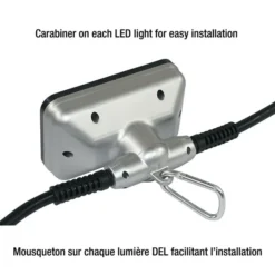 King Canada 5000 Lumens LED String Work Light -Globe Lite Shop 332001600 AlternateImage4 l