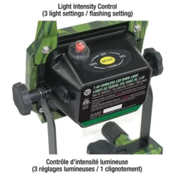 King Canada 1500 Lumens LED Rechargeable Portable Work Light