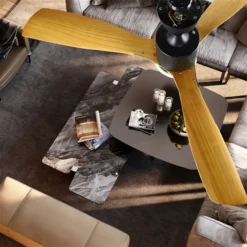 CASAINC 52-in LED Indoor Solid Wood 3-Blade Chandelier Ceiling Fan - Remote Included 7 CASAINC 52-in LED Indoor Solid Wood 3-Blade Chandelier Ceiling Fan - Remote Included -Globe Lite Shop 332004743 AlternateImage2 l