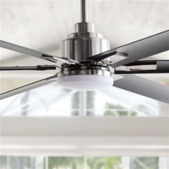 Parrot Uncle 72-in 6-Blade Black Indoor Downrod Mount Ceiling Fan (Remote Control Included) 8 Parrot Uncle 72-in 6-Blade Black Indoor Downrod Mount Ceiling Fan (Remote Control Included) -Globe Lite Shop 332004816 AlternateImage1 l