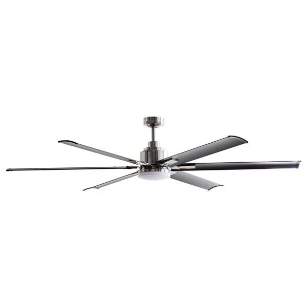Parrot Uncle 72-in 6-Blade Black Indoor Downrod Mount Ceiling Fan (Remote Control Included) 3 Parrot Uncle 72-in 6-Blade Black Indoor Downrod Mount Ceiling Fan (Remote Control Included) - Image 3
