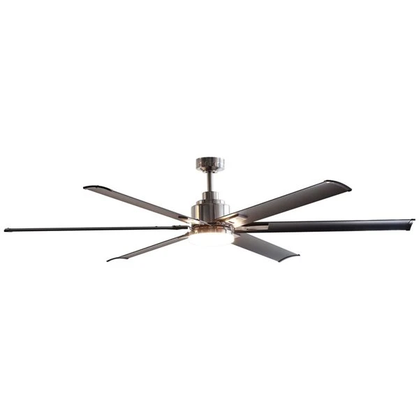 Parrot Uncle 72-in 6-Blade Black Indoor Downrod Mount Ceiling Fan (Remote Control Included) 2 Parrot Uncle 72-in 6-Blade Black Indoor Downrod Mount Ceiling Fan (Remote Control Included) - Image 2