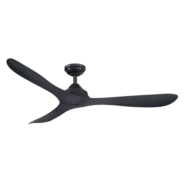 Parrot Uncle 56-in 3-Blade Black Indoor Downrod Mount Ceiling Fan (Remote Control Included) 4 Parrot Uncle 56-in 3-Blade Black Indoor Downrod Mount Ceiling Fan (Remote Control Included) - Image 4