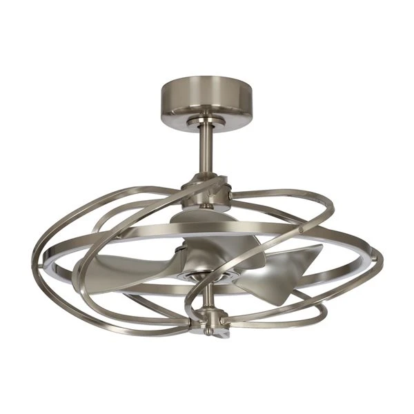 Parrot Uncle 27-in 3-Blade Silver Indoor Downrod Mount Ceiling Fan (Remote Control Included) 5 Parrot Uncle 27-in 3-Blade Silver Indoor Downrod Mount Ceiling Fan (Remote Control Included) - Image 5