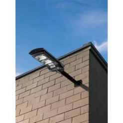 Classy Caps Solar 180-Degree Black Motion Activated Outdoor 1-Light Area Light 7 Classy Caps Solar 180-Degree Black Motion Activated Outdoor 1-Light Area Light -Globe Lite Shop 332009648 AlternateImage4 l