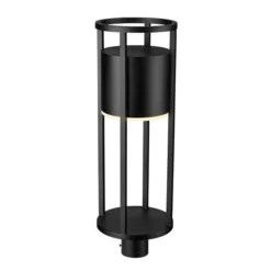 Z-Lite Black Luca 1-Light Outdoor Post Mount Fixture 9 Z-Lite Black Luca 1-Light Outdoor Post Mount Fixture -Globe Lite Shop 332012362 AlternateImage1 l