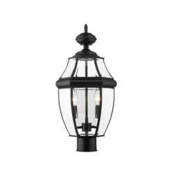 Z-Lite Black Westover 2-Light Outdoor Post Mount Fixture -Globe Lite Shop 332012382 AlternateImage1 l