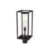Z-Lite Black Dunbroch 1-Light Outdoor Post Mount Fixture