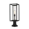 Z-Lite Black Dunbroch 1-Light Outdoor Pier Mounted Fixture