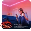Globe Electric Wi-Fi Smart Multicolor Changing RGB LED Plug-In Strip Light 16.4-ft